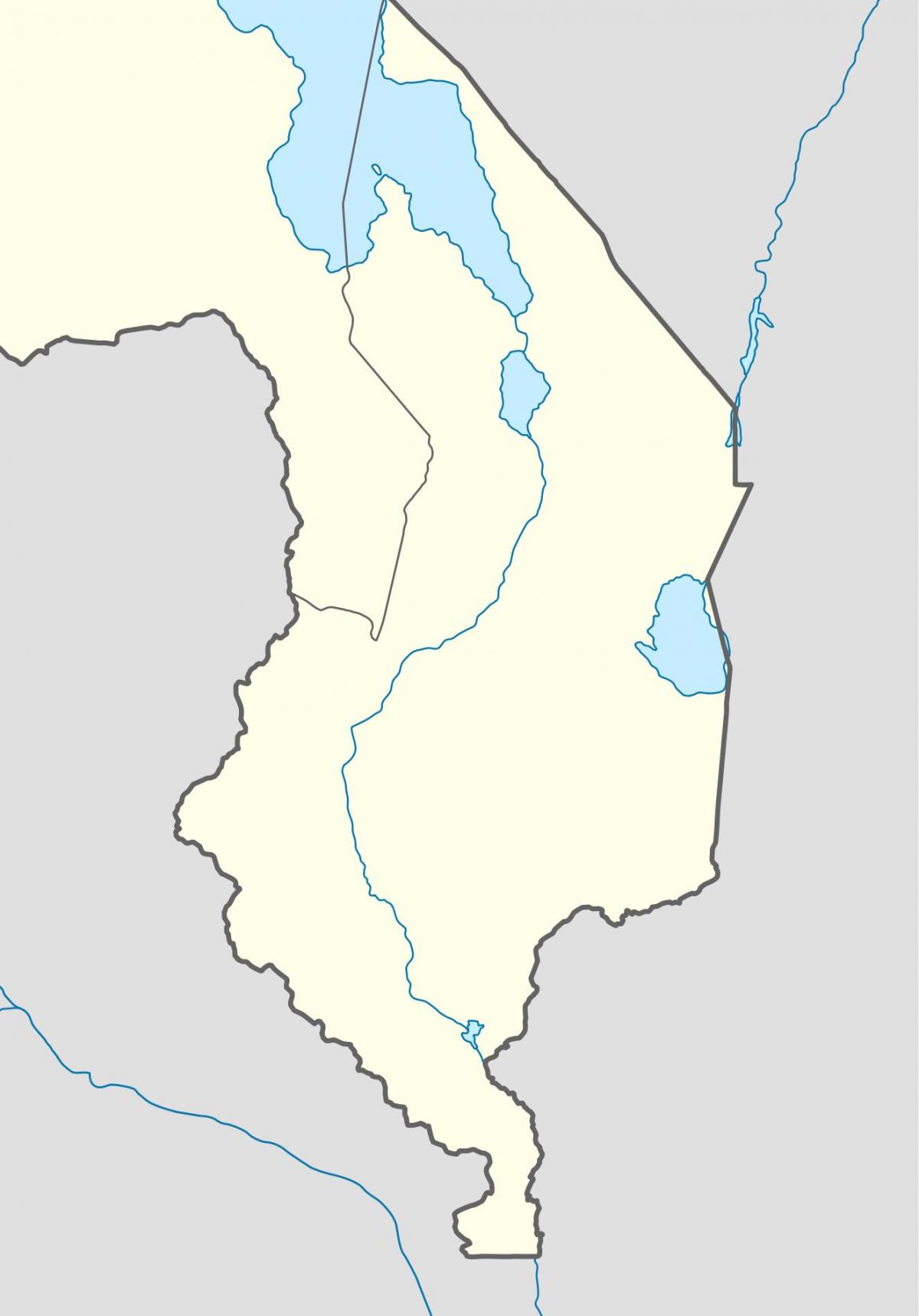 แผนที่ของแม่น้ำมาลาวี name
